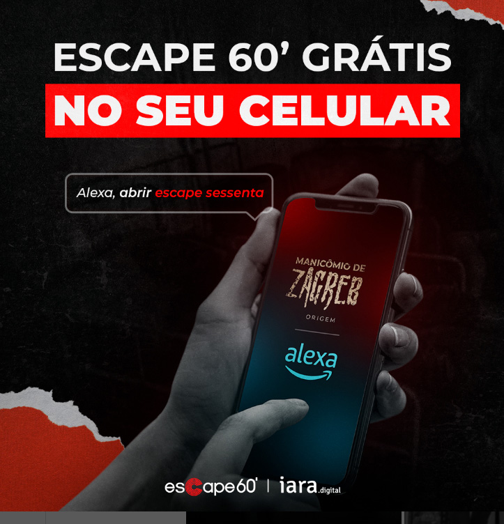 Escape 60′ e Iara Digital inovam com jogo interativo gratuito na plataforma  Alexa – Escapers Divertidos
